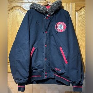 Stall & Dean Baltimore Black Sox Negro League Baseball Parka Jacket 2XL